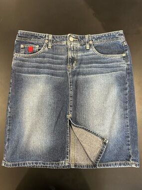BONGO Blue Denim Skirt